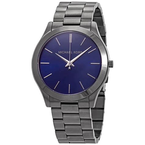 michael kors slim runway men's watch mk8584 on wrist photo|Michael Kors women's runway watch.